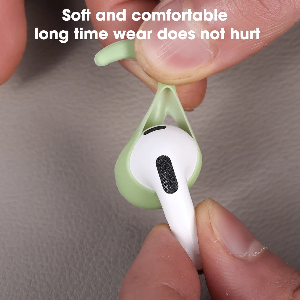 AirPods 3 Anti-Slip Ear Hooks: Secure Silicone Ear Tips