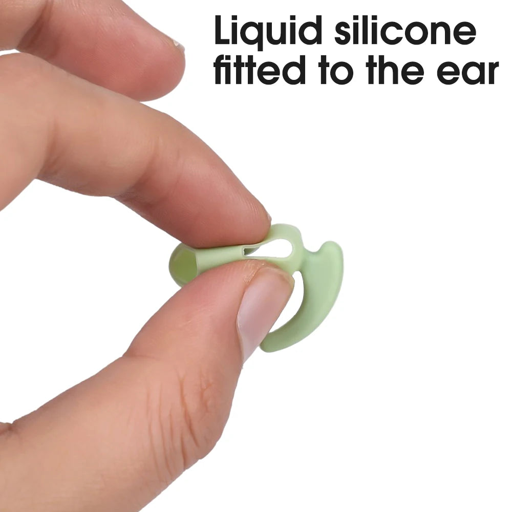 AirPods 3 Anti-Slip Ear Hooks: Secure Silicone Ear Tips