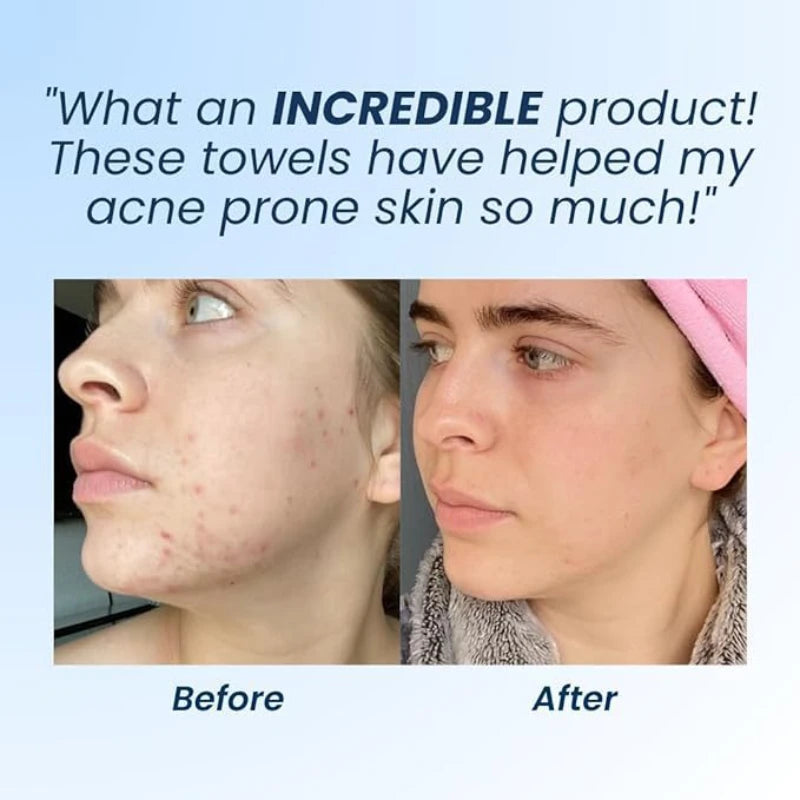 Clean Skin Club Towels XL - 50 Disposable Makeup Remover Wipes