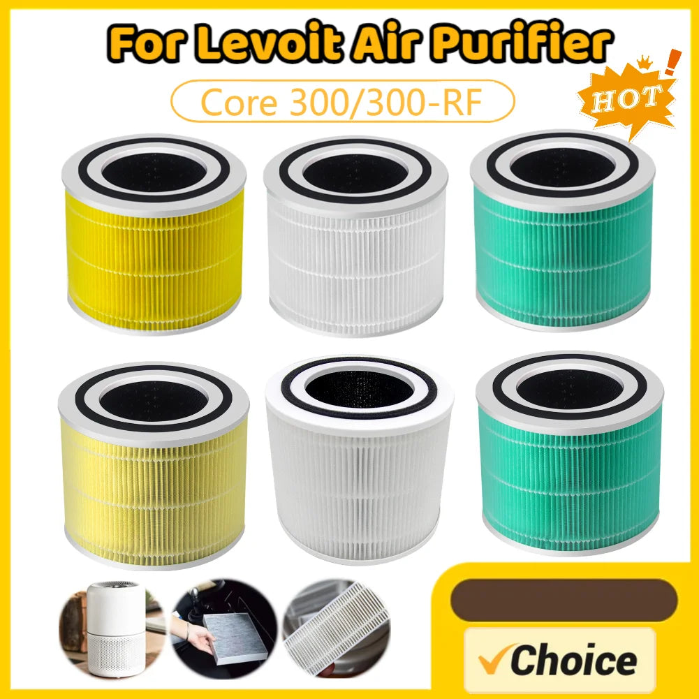 HEPA Air Purifier Filter for Levoit Core 300 - Toxin Absorber