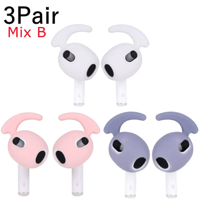 AirPods 3 Anti-Slip Ear Hooks: Secure Silicone Ear Tips